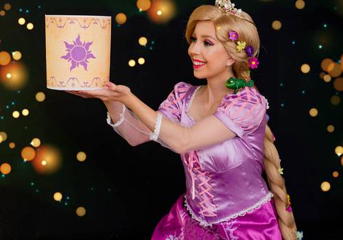 Book Fotográfico de Ensaio Temático Rapunzel 