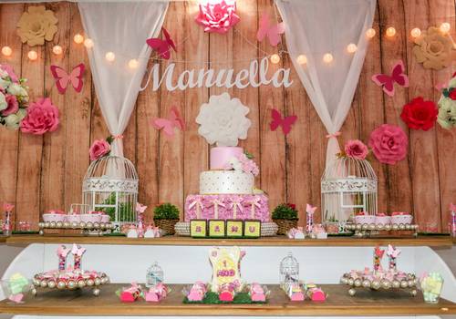 Aniversário de 1 ano - Manuella