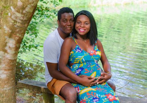 Gestante  de Gestação da Polyana a espera da Alana 