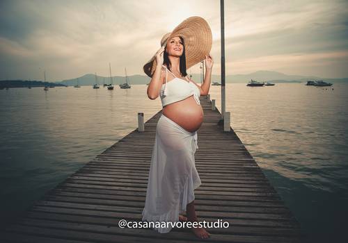 Ensaio Externo de Ensaio gestante em Florianópolis | Juliana + Diego = Abel