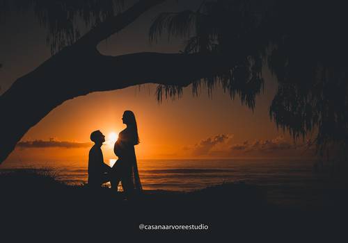 Ensaio Externo de Ensaio gestante em Florianópolis | Fernanda