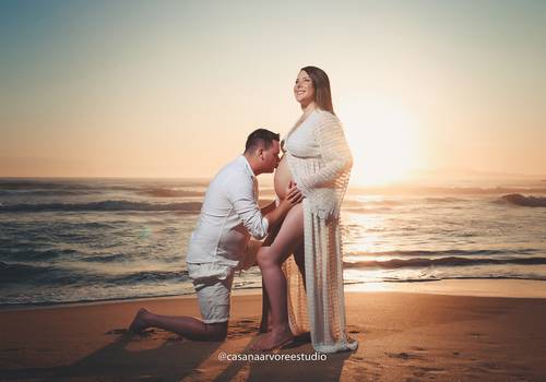 Ensaio Externo de Ensaio gestante em Florianópolis | Kassiani