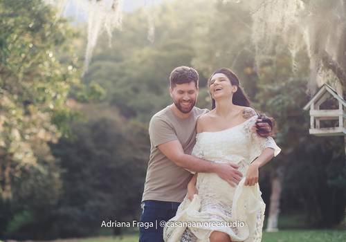 Área Verde de Ensaio Gestante Louise