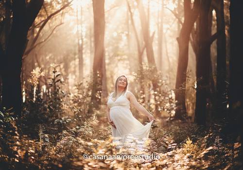 Ensaio Externo de Ensaio gestante na Floresta | Gabriela