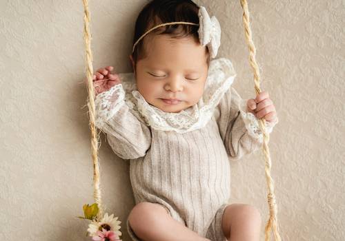 Newborn de Ana Laura mamãe Cintia