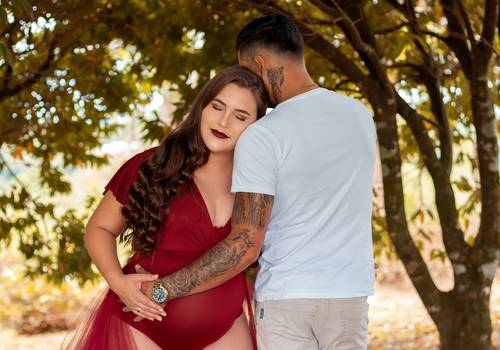 Gestante de Ensaio Gestante - Camile e Aleson 