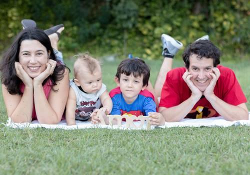Ensaio de Família de Família Miranda