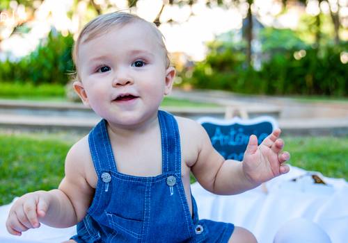 Ensaio Infantil de Antônio fez 1 ano