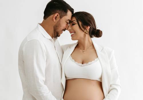 Ensaio Gestante de À Espera de Luísa