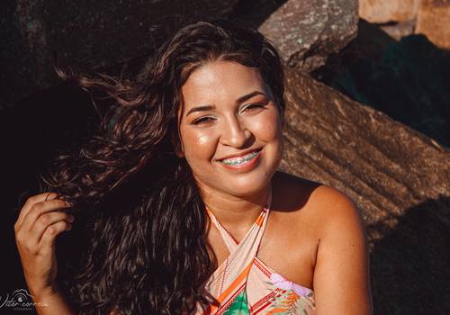 Ensaio Feminino  de Ensaio Sabrina Na Praia