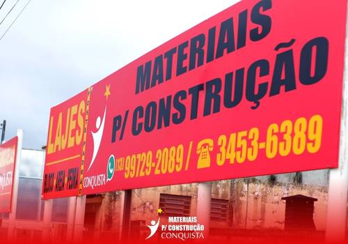Materias para Construção de Materias para Construção Conquista