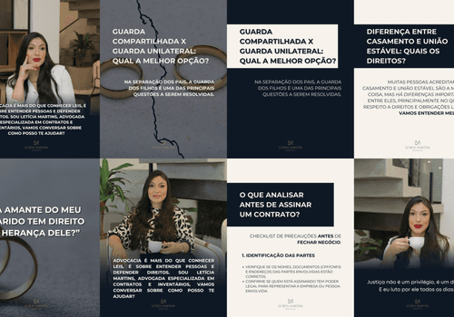 Empresarial de Design de Posts - Leticia Martins