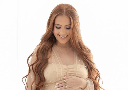 GESTANTE de Mamãe Débora à espera de Aurora