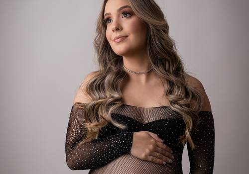 GESTANTE de Á ESPERA DE LEONARDO - ENSAIO GESTANTE