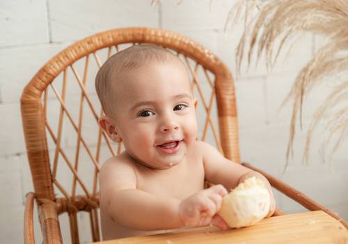 ACOMPANHAMENTO TRIMESTRAL DO BEBÊ de CAETANO - 9 MESES