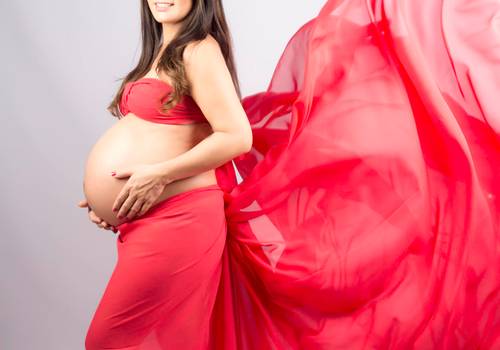 Gestante de Ensaio Gestante Monica