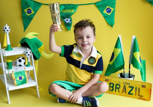 Ensaio Temático de Mini ensaio Copa do mundo