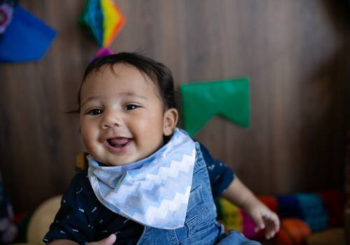 Acompanhamento Bebê de Acompanhamento anual Kaleu 4 meses