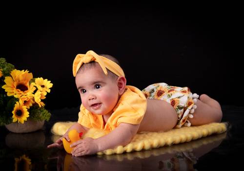 Acompanhamento Bebê de Acompanhamento mensal Joanna Valentina 7 meses