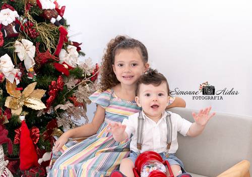 Ensaio Temático de Ensaio Natal Familia Fernanda Gregório