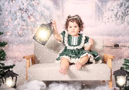 Ensaio Temático de Ensaio Natal encantado Catarina