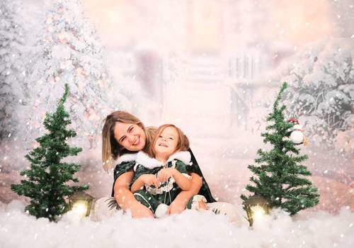 Ensaio Temático de Ensaio Natal Encantado Ana Clara