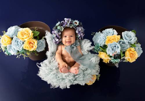 Acompanhamento Bebê de Acompanhamento trimestral Katharina 3 meses