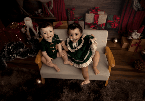 Ensaio Temático de Ensaio Natal Vittorio e Valentina