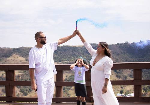 Chá revelação de Jessica e Val