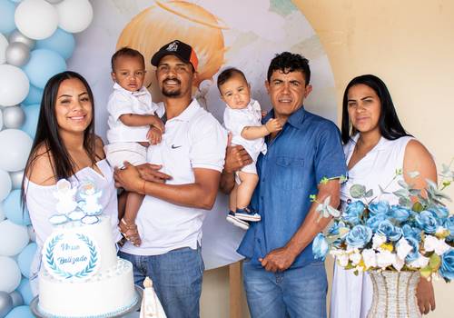 Batizado de Luiz Heitor e Enzo