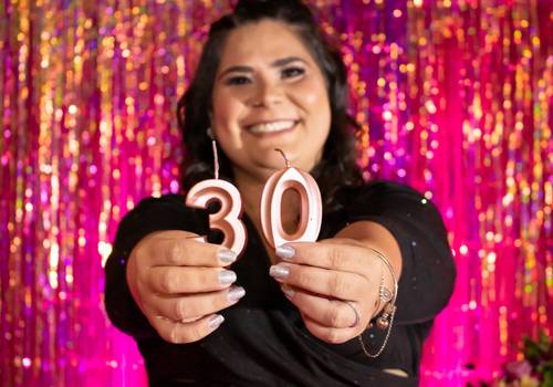Aniversário adulto de Bruna - 30 anos