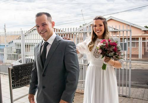 Casamento civil de Stefany e Henry