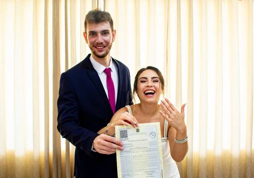Casamento civil de Gabriella e Guilherme