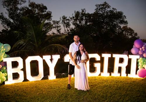 Chá revelação de Cassy e Lucas - Chá revelação