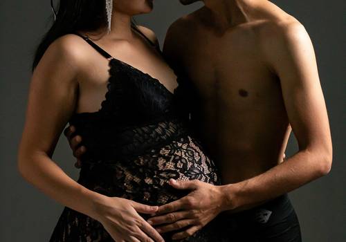 Gestante de Élida e Luciano