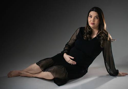 Gestante de A espera de Helena