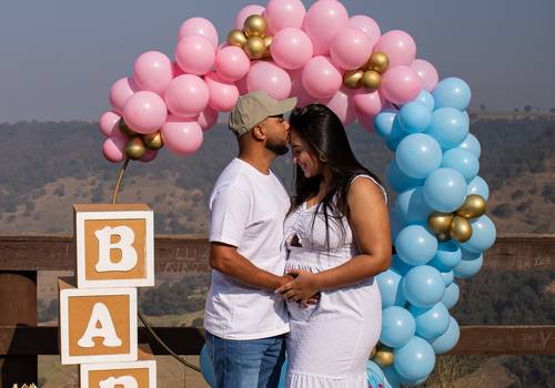 Chá revelação de Julia e Evandro - chá revelação