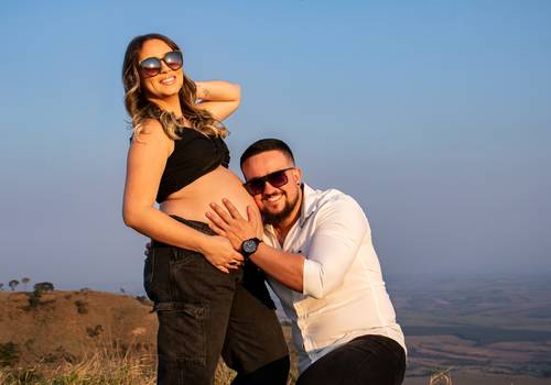 Gestante de Bianca e Oziel