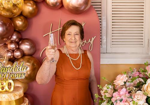 Aniversário adulto de Candida - 80 anos