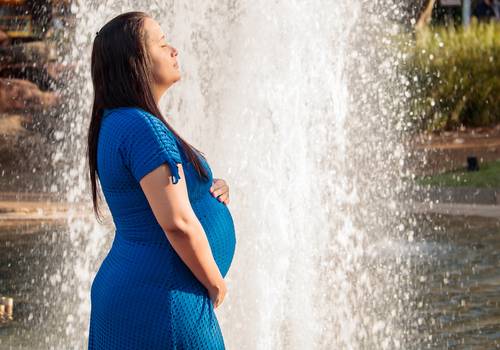 Gestante de Ellen e Bruno