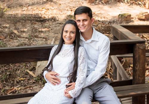 Casal de Mirian e Tiago