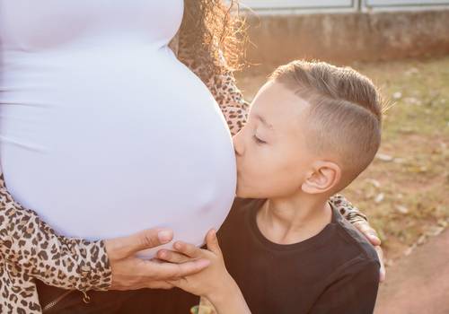 Gestante de Debora e Lucas