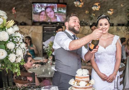 Casamento de Fotografia de Casamento Espontâneo em Divinópolis: Luana e Rodrigo