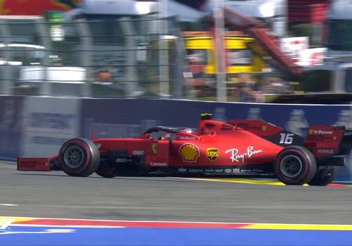 Leclerc faz a pole em Spa a Vettel garante a primeira fila para a Ferrari.