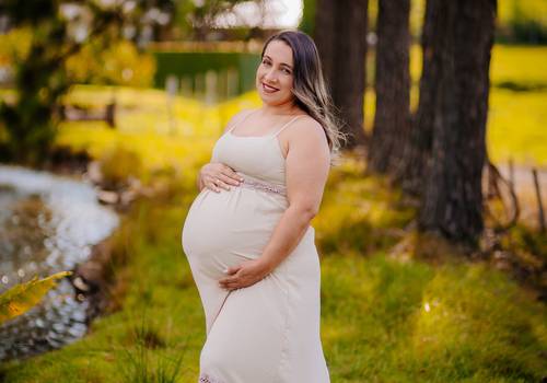 Gestante de Á Espera de Arthur