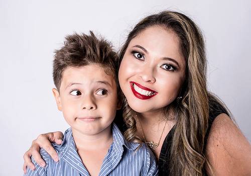 Ensaios Família de Gabriel e Mamãe