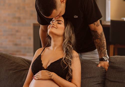 Ensaio Gestante de Doce espera de Liz