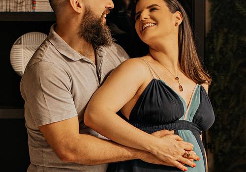 Ensaio Gestante de Kelly e Vitor - Doce espera de Vitória