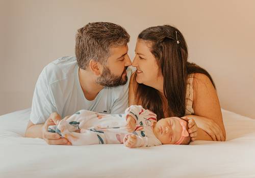 Newborn Lifestyle de 20 dias de Laura