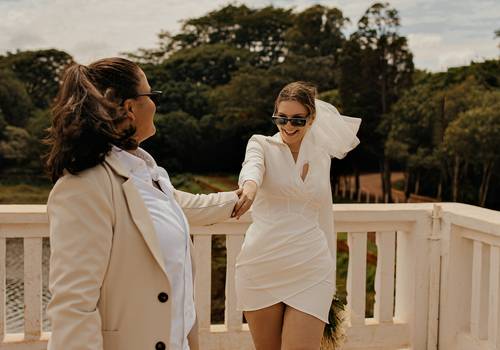 Ensaio Casal de Aline e Silvia